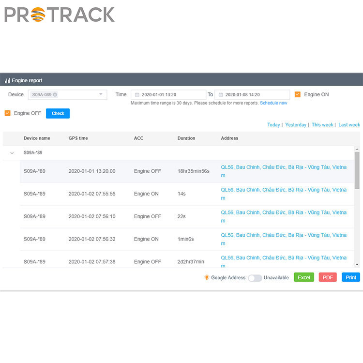 Cloud-basierte GPS-Tracking-Software