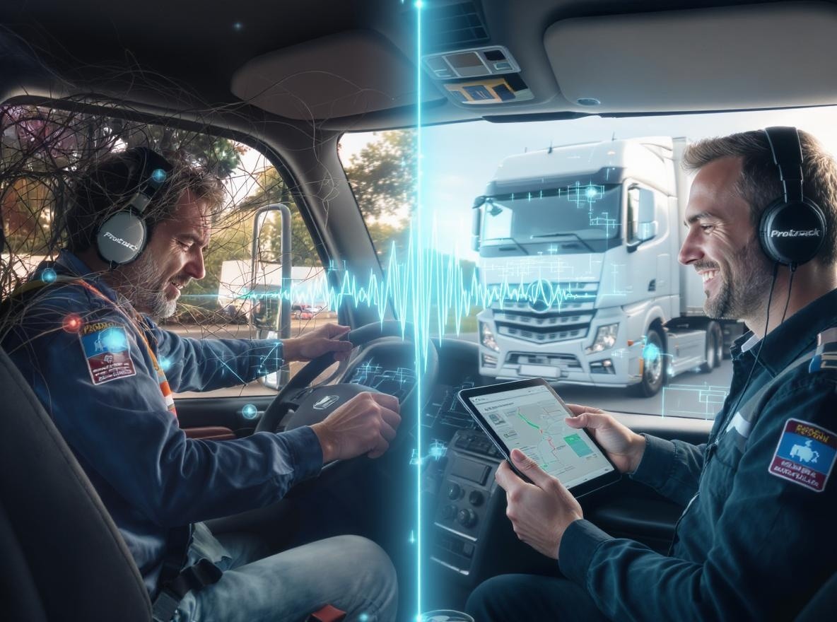 Verbesserung der Lkw -Fahrer -Retention mit REPRACK -GPS -Tracking -Technologie